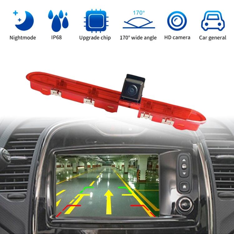 PZ471 Car Water-resistant 170 Degree Brake Light View Camera for Citroen / Peugeot / Toyota
