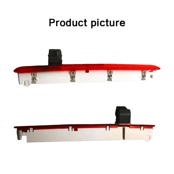 PZ473 Car Water-resistant 170 Degree Brake Light View Camera + 7 inch Rearview Monitor for Volkswagen T6 Single Door