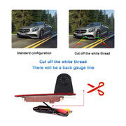 PZ477 Car Water-resistant 170 Degree Brake Light View Camera for Ford Transit Custom