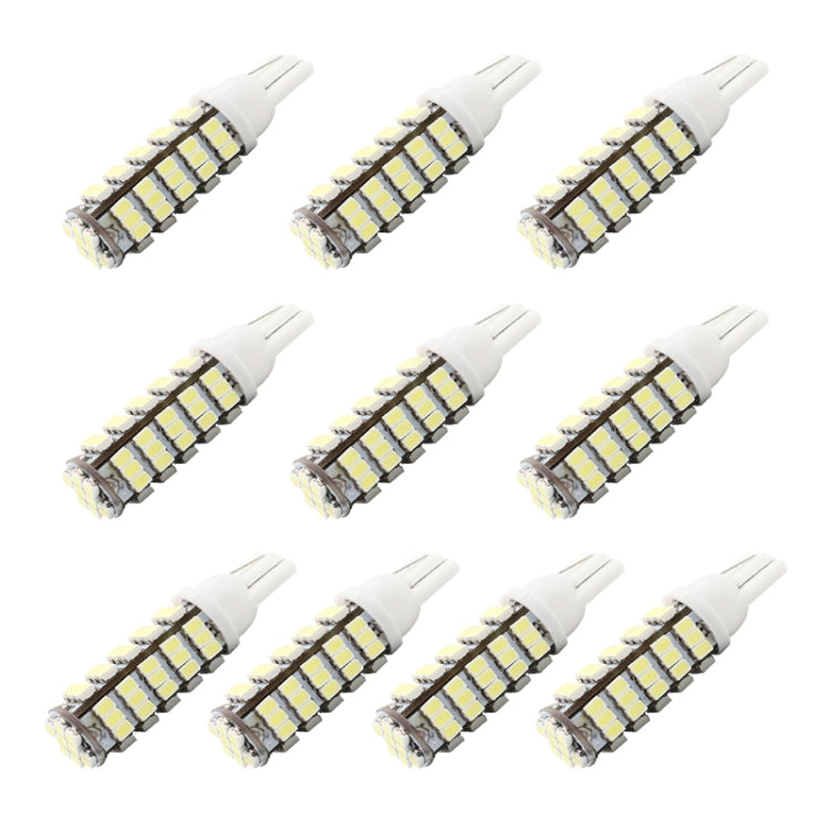 10 PCS T10 DC12V / 1.5W / 6500K / 75LM Car Clearance Lights Reading Lamp with 68LEDs SMD-3020 Lamp Beads - Brake Lights by PMC TechLife | Online Shopping South Africa | PMC TechLife | Buy Now Pay Later Mobicred