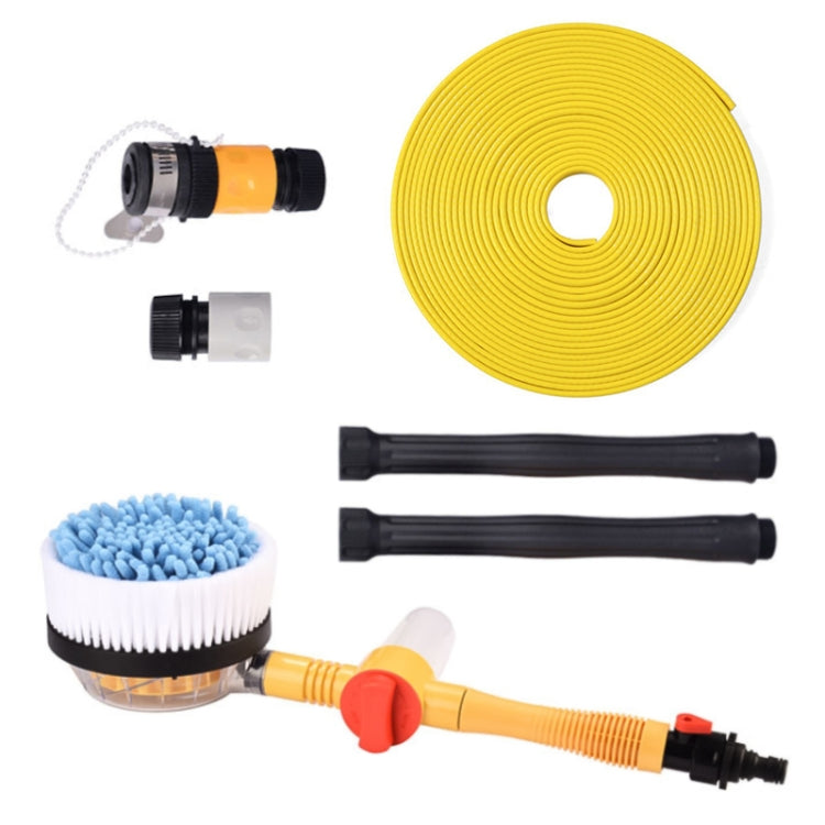 Car Cleaning Tools Chenille Automatic Rotating Car Wash Brush, Style: Water Brush + 5m Water Pipe - Car washing supplies by PMC TechLife | Online Shopping South Africa | PMC TechLife | Buy Now Pay Later Mobicred