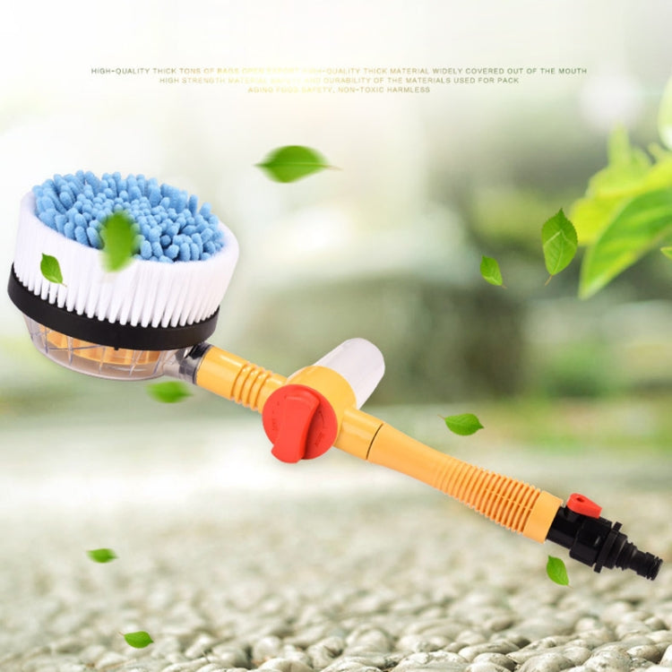 Car Cleaning Tools Chenille Automatic Rotating Car Wash Brush, Style: Water Brush + 5m Water Pipe - Car washing supplies by PMC TechLife | Online Shopping South Africa | PMC TechLife | Buy Now Pay Later Mobicred