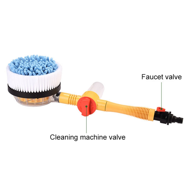 Car Cleaning Tools Chenille Automatic Rotating Car Wash Brush, Style: Water Brush + 5m Water Pipe - Car washing supplies by PMC TechLife | Online Shopping South Africa | PMC TechLife | Buy Now Pay Later Mobicred