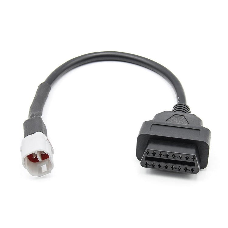 Motorcycle OBD Female to 4PIN Connector Cable for Yamaha - Cables & Connectors by PMC TechLife | Online Shopping South Africa | PMC TechLife | Buy Now Pay Later Mobicred