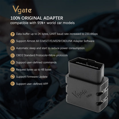 Vgate VLINKER MC+ V2.2 Bluetooth 4.0 Car OBD Fault Diagnosis Detector - free shipping - PMC Jewellery - Order now!