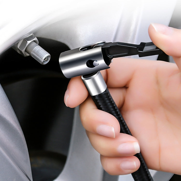 Car 12V Portable Inflatable Cylinder Pedal Digital Display Air Pump with Light - Inflatable Pump by PMC TechLife | Online Shopping South Africa | PMC TechLife