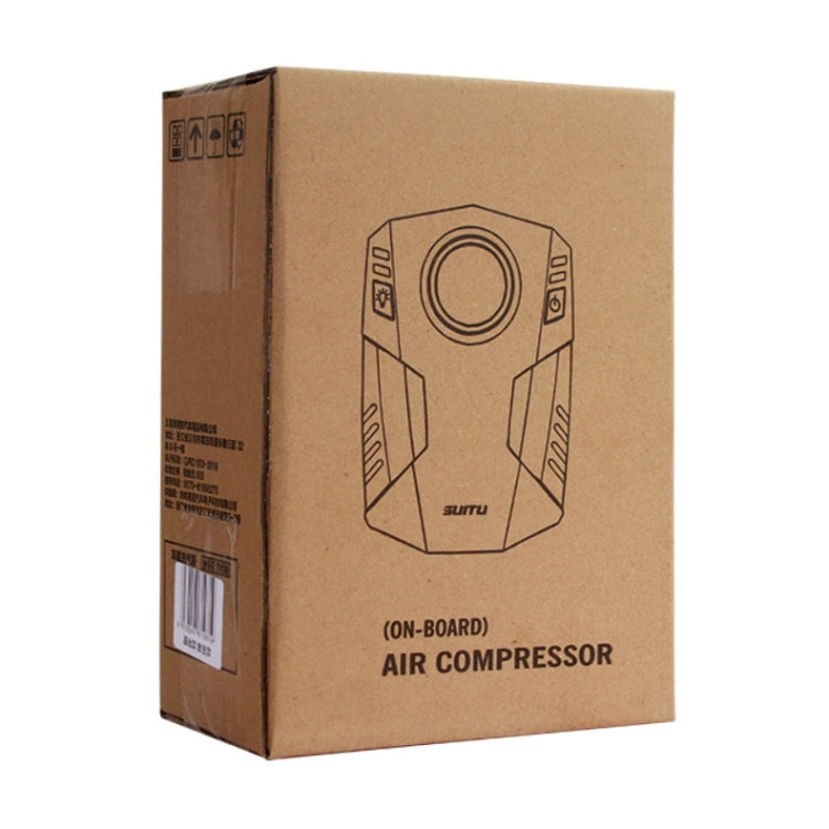 Car 12V Portable Inflatable Cylinder Pedal Digital Display Air Pump with Light - Inflatable Pump by PMC TechLife | Online Shopping South Africa | PMC TechLife