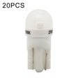 20 PCS T10 DC12V / 0.25W / 6500K / 20LM Car Round Head Plug-in Bubble Reading Light with 1LEDs SMD-3030 Lamps - Clearance Lights by PMC TechLife | Online Shopping South Africa | PMC TechLife | Buy Now Pay Later Mobicred