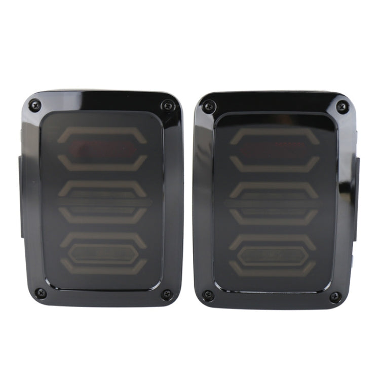 1 Pair 15W DC 12V IP67 4 in 1 Car LED Tail Lights / Driving Lights / Brake Lights/Turn Reverse, US Version - Brake Lights by PMC TechLife | Online Shopping South Africa | PMC TechLife | Buy Now Pay Later Mobicred