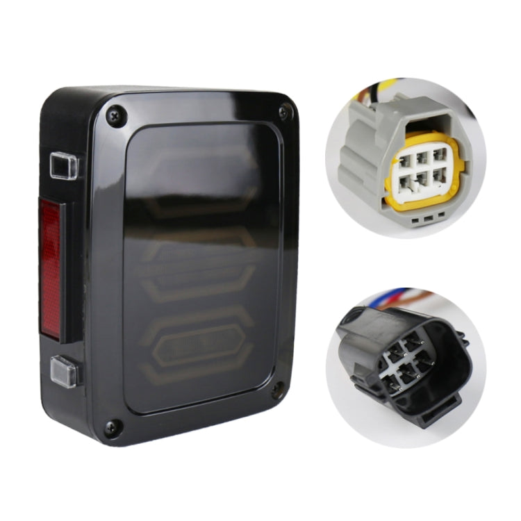 1 Pair 15W DC 12V IP67 4 in 1 Car LED Tail Lights / Driving Lights / Brake Lights/Turn Reverse, European Version - Brake Lights by PMC TechLife | Online Shopping South Africa | PMC TechLife | Buy Now Pay Later Mobicred