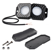 18W DC 12-24V 1.2A LED Double Row Car Bottom Light / Chassis Light / Yacht Deck Atmosphere Light (Yellow Light)