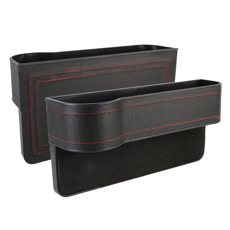 2 PCS Car Multi-functional Principal And Deputy Driver Seat Console Leather Box (Black) - Stowing Tidying by PMC TechLife | Online Shopping South Africa | PMC TechLife | Buy Now Pay Later Mobicred