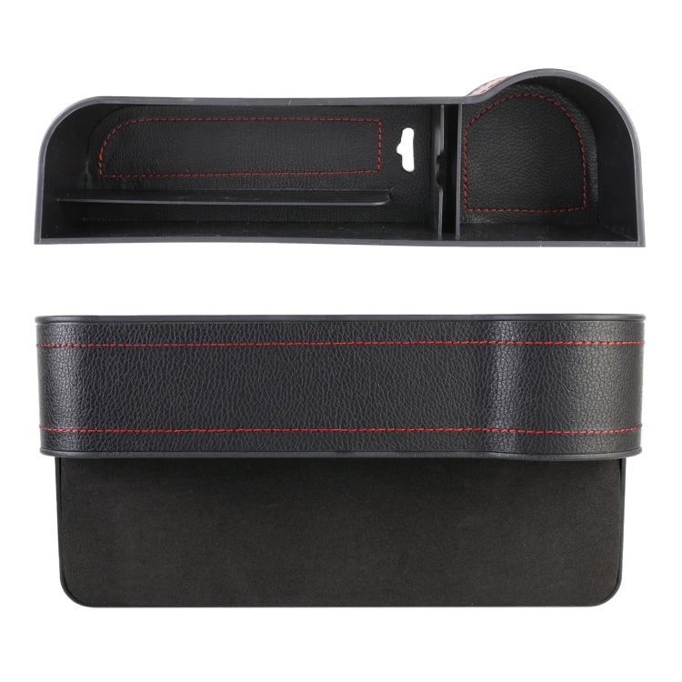 2 PCS Car Multi-functional Principal And Deputy Driver Seat Console Leather Box (Black) - Stowing Tidying by PMC TechLife | Online Shopping South Africa | PMC TechLife | Buy Now Pay Later Mobicred