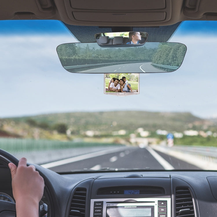YC-193 Multifunctional Car Interior Rearview Mirror Large Field of Vision Anti-glare Auxiliary Car Blue Mirror - Interior Mirrors by PMC TechLife | Online Shopping South Africa | PMC TechLife | Buy Now Pay Later Mobicred