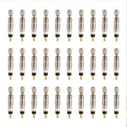 30 PCS VT-002 Bicycle Detachable French Valve Core Style: Reticulated