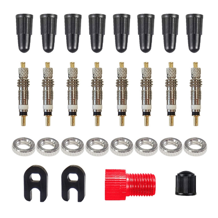 28 in 1 French Valve Core Adapter Set - free shipping - PMC Jewellery - Order now!
