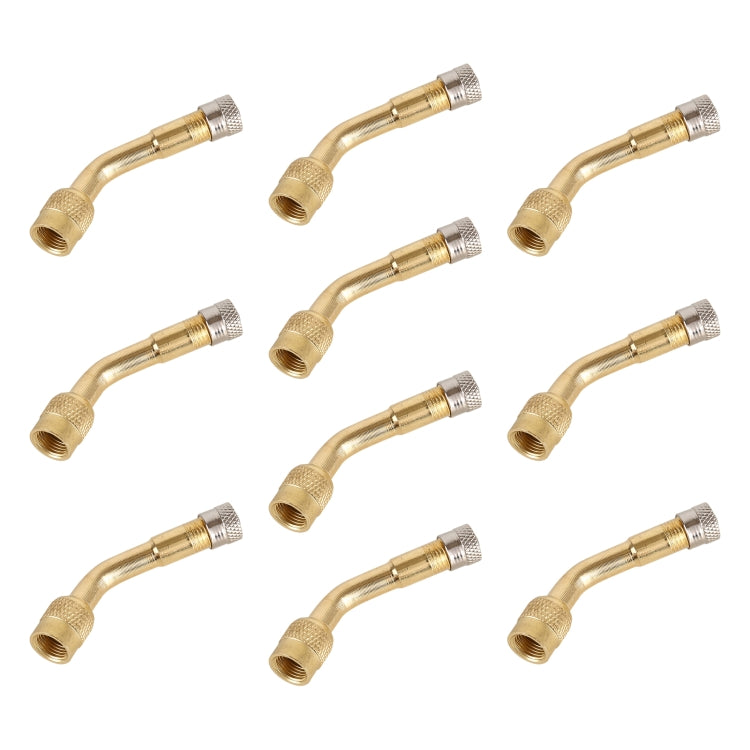 10 PCS Balance Car Inflatable Nozzle Extension Rod Elbow Extension Nozzle, Angle: 135 Degree - Tire Valve Caps by PMC TechLife | Online Shopping South Africa | PMC TechLife | Buy Now Pay Later Mobicred