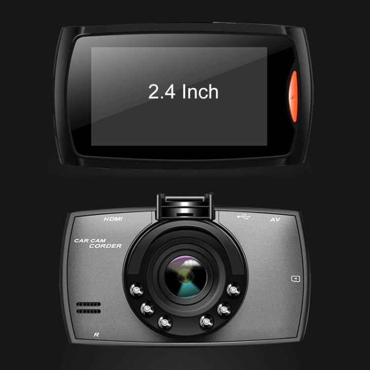 G30 2.4 inch Car 480P Single Recording Driving Recorder DVR Support Parking Monitoring / Loop Recording - Car DVRs by PMC TechLife | Online Shopping South Africa | PMC TechLife | Buy Now Pay Later Mobicred