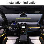 G30 2.4 inch Car 480P Single Recording Driving Recorder DVR Support Parking Monitoring / Loop Recording