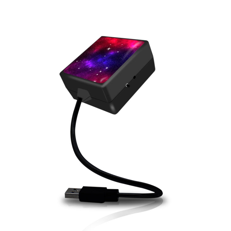 C208 5V 0.1W IPX4 USB Car Rotating Star Lights Red Blue Starry Sky Atmosphere Lamp - Atmosphere lights by PMC TechLife | Online Shopping South Africa | PMC TechLife | Buy Now Pay Later Mobicred