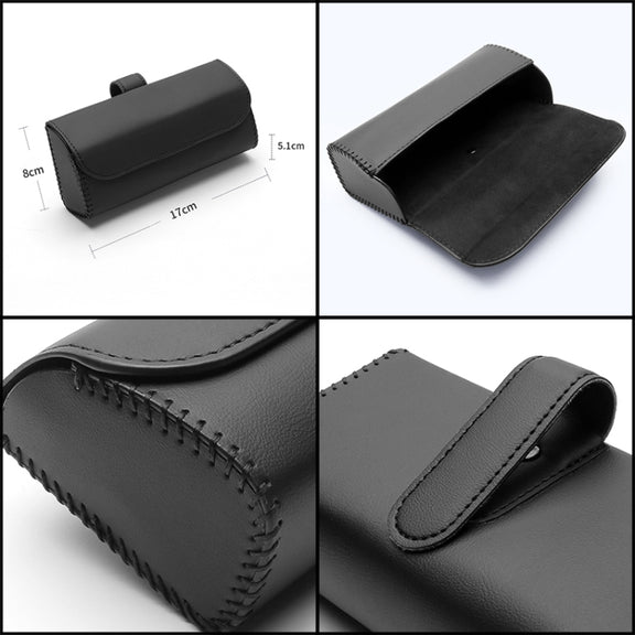 533 Car Glasses Storage Bag Glasses Box (Grey)