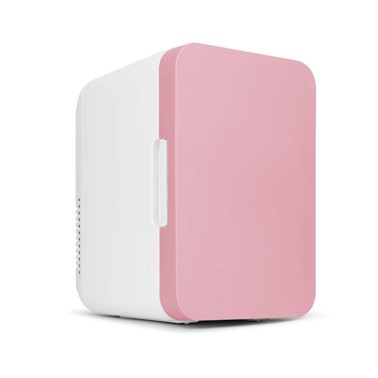 8L 37-48W Car / Home Mini Refrigerator, EU Plug(Pink) - Refrigerators by PMC TechLife | Online Shopping South Africa | PMC TechLife | Buy Now Pay Later Mobicred