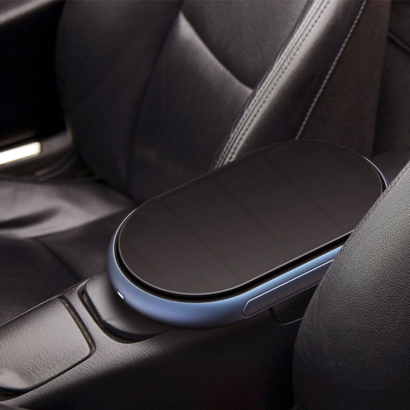 Car Wireless Negative Ion Solar Air Purifier(Grey)