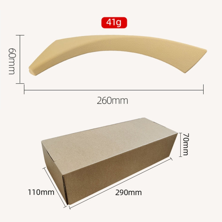 Car Right Side Door Outside Cover for BMW E90 2005-2012, Left and Right Drive Universal (Grey) - Door Handles by PMC TechLife | Online Shopping South Africa | PMC TechLife | Buy Now Pay Later Mobicred