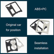 Car Central Control Storage Box Square Cover 2046800107 for Mercedes-Benz C-Class W204 2007-2014, Left Driving(Beige)