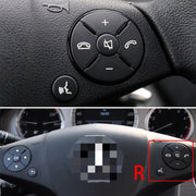 Car Multi-functional Steering Wheel Right Switch Button for Mercedes-Benz W204 / W212 / X204 2008-2015, Left and Right Drive Universal (Black)