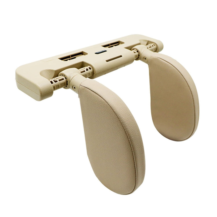 A02 Adjustable Car Auto U-shaped Memory Foam Neck Rest Cushion Seat Pillow (Beige) - Seat Accessories by PMC TechLife | Online Shopping South Africa | PMC TechLife | Buy Now Pay Later Mobicred
