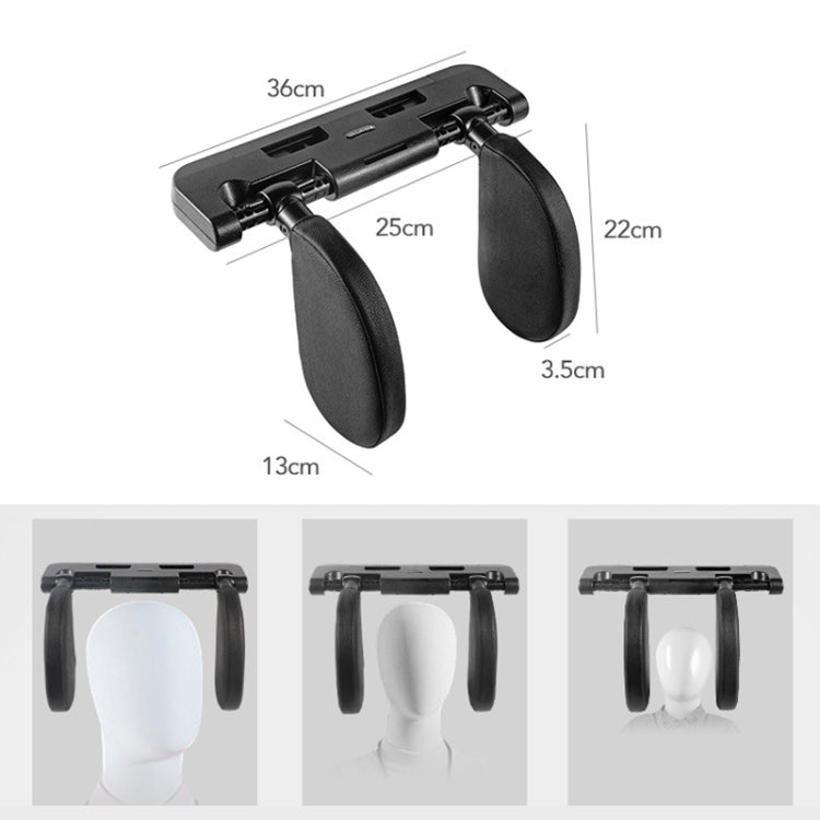 A02 Adjustable Car Auto U-shaped Memory Foam Neck Rest Cushion Seat Pillow (Beige) - Seat Accessories by PMC TechLife | Online Shopping South Africa | PMC TechLife | Buy Now Pay Later Mobicred