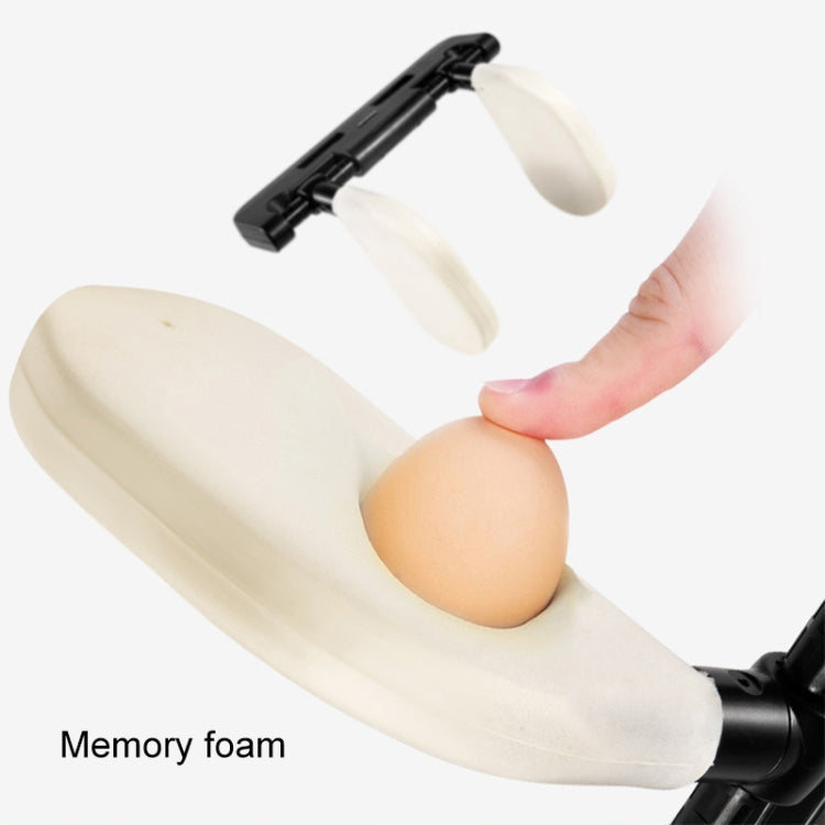 A02 Adjustable Car Auto U-shaped Memory Foam Neck Rest Cushion Seat Pillow (Beige) - Seat Accessories by PMC TechLife | Online Shopping South Africa | PMC TechLife | Buy Now Pay Later Mobicred