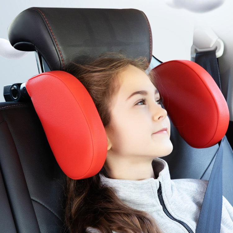 A03 Adjustable Car Auto U-shaped Memory Foam Neck Rest Cushion Seat Pillow (Red) - Seat Accessories by PMC TechLife | Online Shopping South Africa | PMC TechLife | Buy Now Pay Later Mobicred