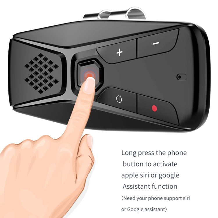 T823 Car Sun Visor Bluetooth Hands-free Call Speaker - free shipping - PMC Jewellery - Order now!