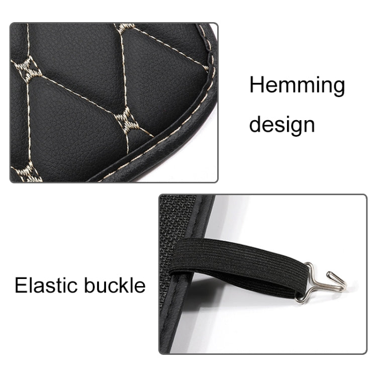 Car All-inclusive Seat Back Anti-kick Mat Rear Anti-dirty Pad Large Size