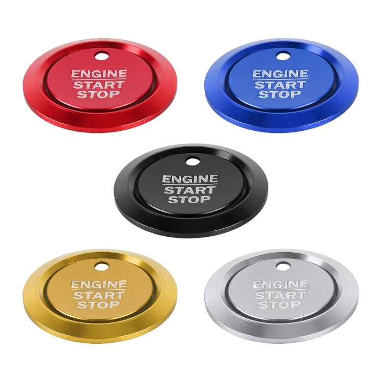 Car Engine Start Key Push Button Ring Trim Sticker Decoration for Ford F150 (Black) - Decoration Rings by PMC TechLife | Online Shopping South Africa | PMC TechLife | Buy Now Pay Later Mobicred