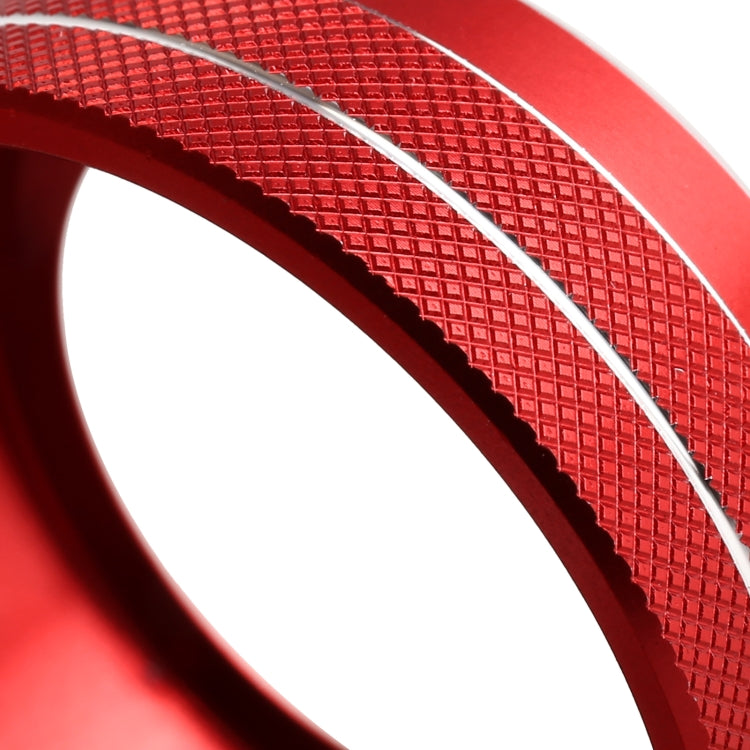 3 PCS Car Metal Air Conditioner Knob Case for Honda CR-V 2017-2021 (Red) - Decoration Rings by PMC TechLife | Online Shopping South Africa | PMC TechLife | Buy Now Pay Later Mobicred