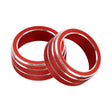 2 PCS Car Metal Air Conditioner Knob Case for Toyota Corolla / Levin / Allion / Yaris 2019-2021 (Red) - Decoration Rings by PMC TechLife | Online Shopping South Africa | PMC TechLife | Buy Now Pay Later Mobicred