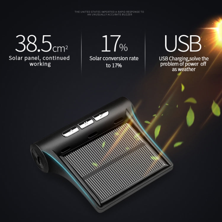 YB-Q0248 Universal Car Wireless Solar External Tire Pressure Monitor Detector - Tire Pressure Gauges by PMC TechLife | Online Shopping South Africa | PMC TechLife | Buy Now Pay Later Mobicred