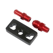 Car Modified Fuel Booster Valve Base Pressure Regulating Valve Connection Seat for Honda, Flat Head