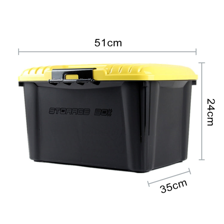 3R-2001 Car / Household Storage Box Sealed Box, Capacity: 30L (Yellow) - Stowing Tidying by 3R | Online Shopping South Africa | PMC TechLife | Buy Now Pay Later Mobicred