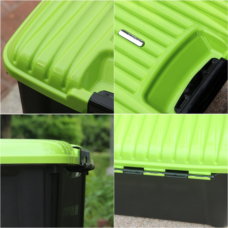 3R-2002 Car / Household Storage Box Sealed Box, Capacity: 40L(Green) - free shipping - PMC TechLife - Order now!