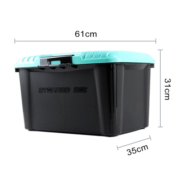 3R-2003 Car / Household Storage Box Sealed Box, Capacity: 50L(Blue)