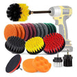 22 in 1 Floor Wall Window Glass Cleaning Descaling Electric Drill Brush Head Set - Sponges, Cloths & Brushes by PMC TechLife | Online Shopping South Africa | PMC TechLife | Buy Now Pay Later Mobicred