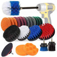 23 in 1 Floor Wall Window Glass Cleaning Descaling Electric Drill Brush Head Set - Sponges, Cloths & Brushes by PMC TechLife | Online Shopping South Africa | PMC TechLife | Buy Now Pay Later Mobicred