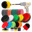 37 in 1 Floor Wall Window Glass Cleaning Descaling Electric Drill Brush Head Set - Sponges, Cloths & Brushes by PMC TechLife | Online Shopping South Africa | PMC TechLife | Buy Now Pay Later Mobicred