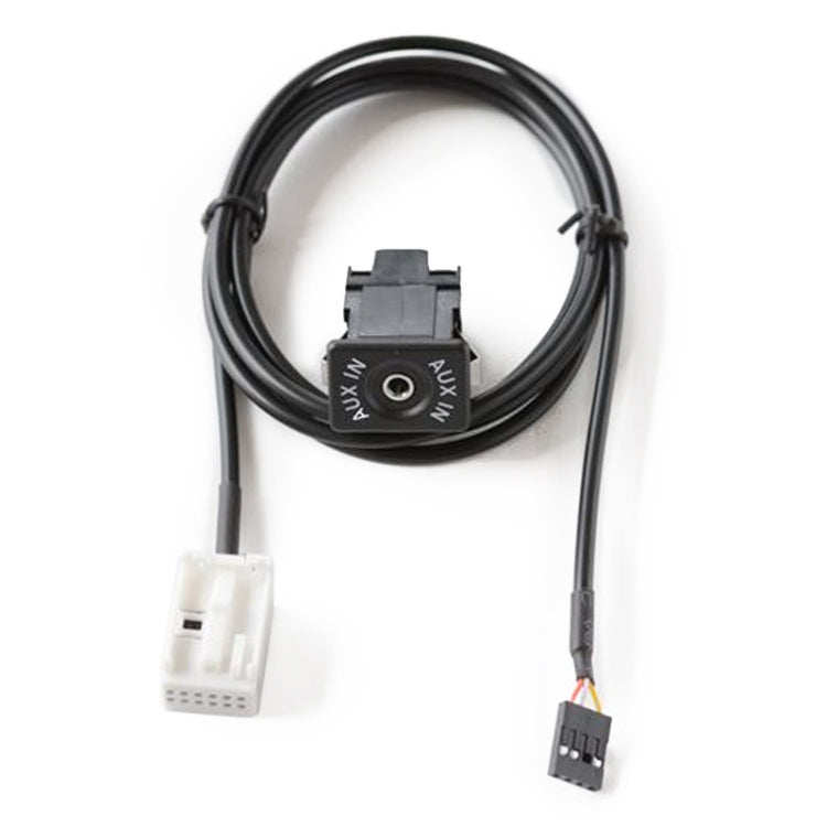Car RD45 RD4 AUX Audio Adapter Cable for Citroen C2/C5 / Peugeot 307/408/508 - DIY Cables by PMC TechLife | Online Shopping South Africa | PMC TechLife | Buy Now Pay Later Mobicred