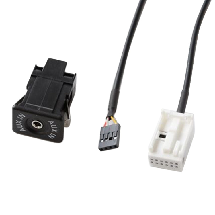 Car RD45 RD4 AUX Audio Adapter Cable for Citroen C2/C5 / Peugeot 307/408/508 - DIY Cables by PMC TechLife | Online Shopping South Africa | PMC TechLife | Buy Now Pay Later Mobicred