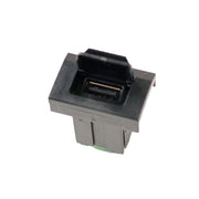 Car Center Console CD Reserved Position Modified USB Port 3.3x2.3cm for Volkswagen / Audi / Skoda